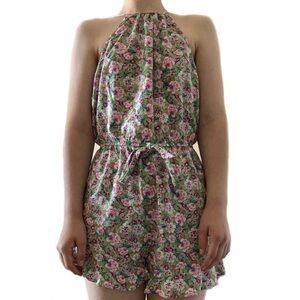 FLORAL ROMPER